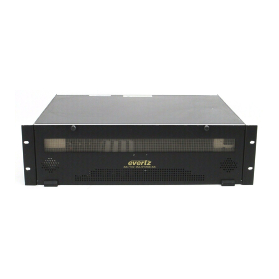 evertz 7700 Series Manual