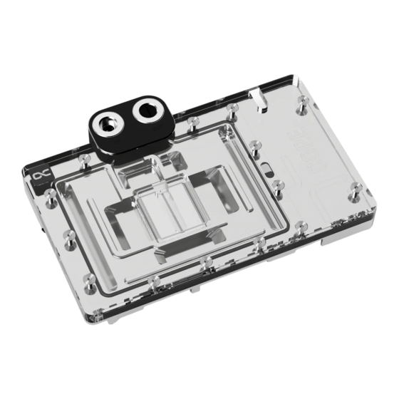 Alphacool Core Geforce RTX 4090 Founders Edition Quick Start Manual