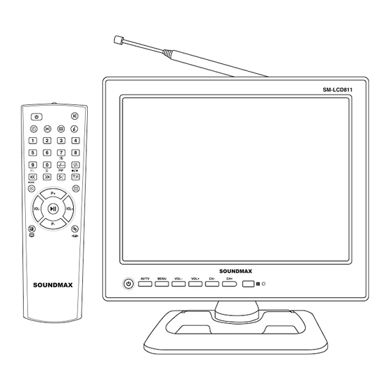 SoundMax SM-LCD811 Instruction Manual
