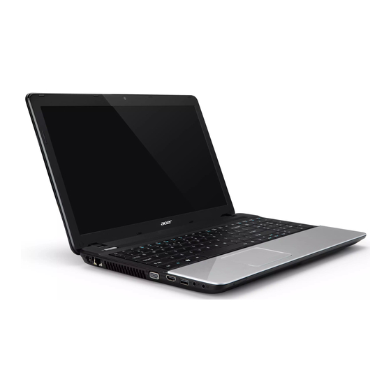 Acer Aspire E1-531-B9604G50Mnks User Manual