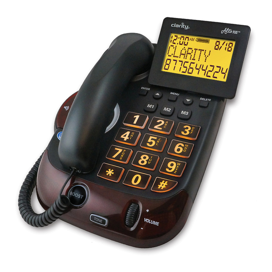 Clarity ALTOPLUS Quick Start Manual