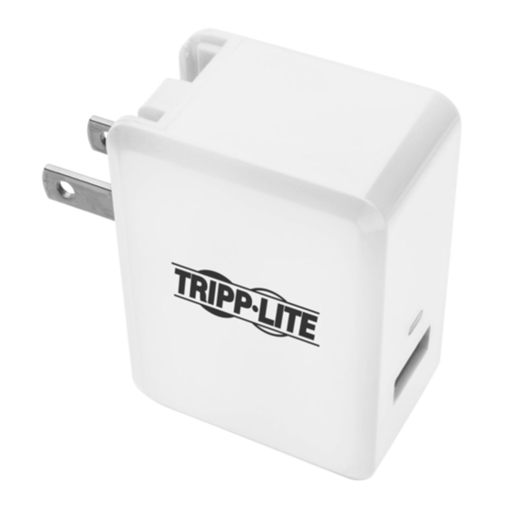 Tripp Lite U280-W01-QC3-1 Quick Start Manual