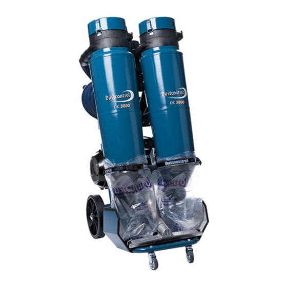 Dustcontrol DC 3800c Twin User Instruction