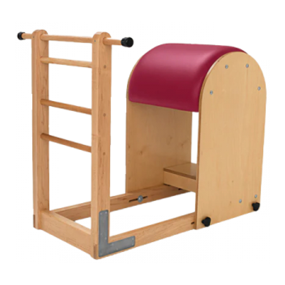 Gratz Pilates LADDER BARREL Assembly Instructions Manual