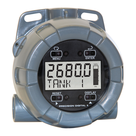 PRECISION DIGITAL vantageview Safe Touch PD6700-0L1 Instruction Manual