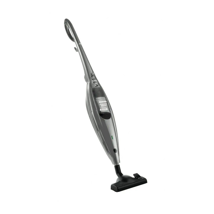 Hoover ACENTA User Instructions