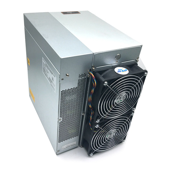 BITMAIN ANTMINER S19a Pro Installation Manual
