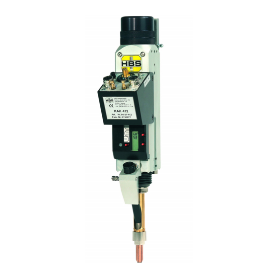 HBS KAH 412 Operating Manual