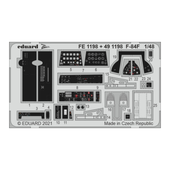 Eduard ZOOM F-84F Manual