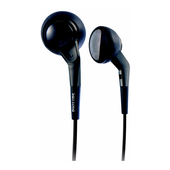 Philips SHE2650 Specifications