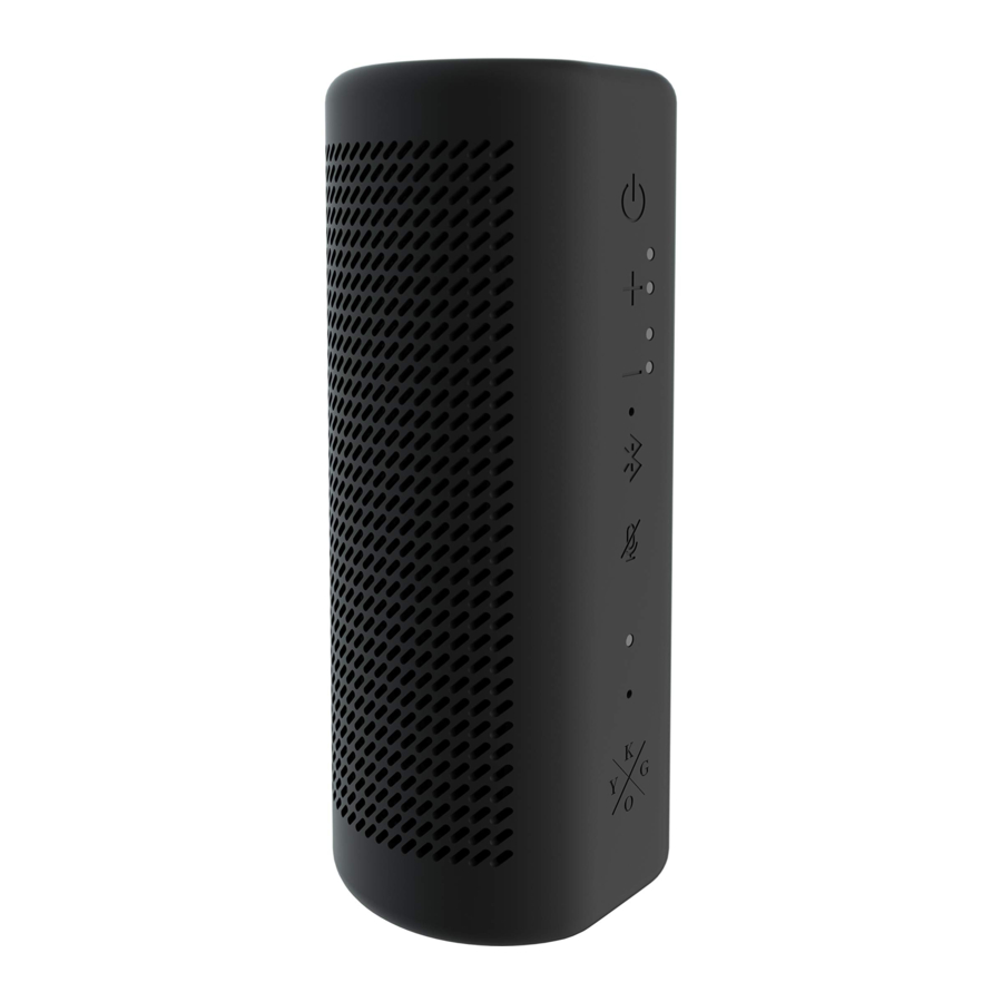 Kygo B9 800 - Speaker Quick Setup Guide