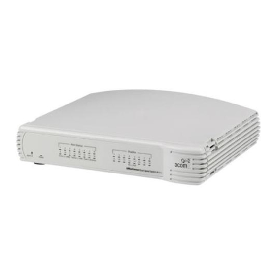 3Com 3C16792A - OfficeConnect Dual Speed Switch 16 User Manual