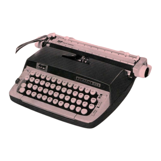 SCM Classic 12q User Manual