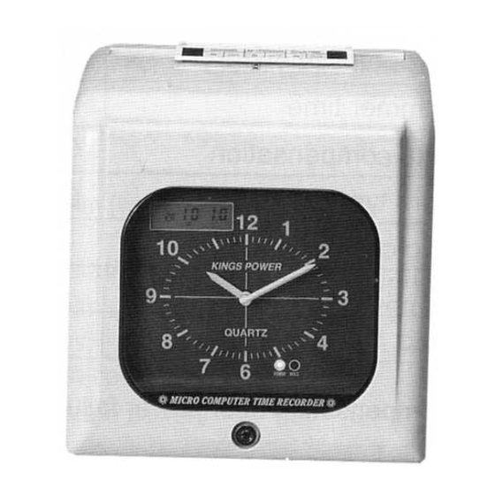 Kings Power KP-270 Manuals