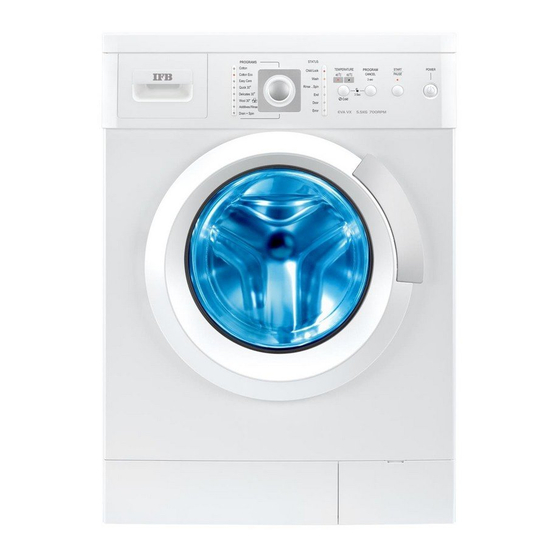 IFB Elena Aqua SX 800RPM User Manual