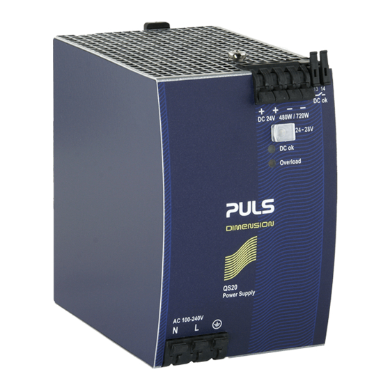 Puls QS20.241 Instruction Manual