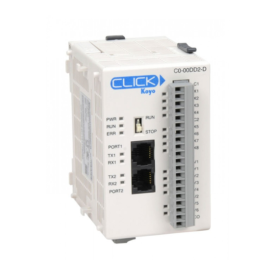 AutomationDirect CLICK Series Manual