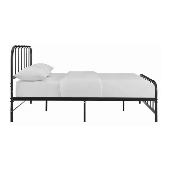 Ovela MILAN METAL BED OVMILMBWKA User Manual