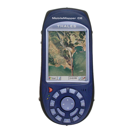 Thales MobileMapper CE Getting Started Manual