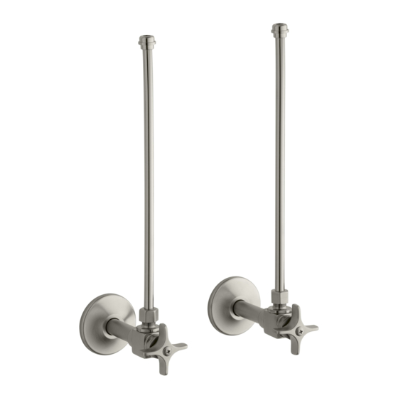 User Manuals: Kohler K-7605 Supplies Stop