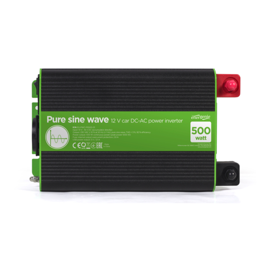 Energenie EG-PWC-PS500-01 Manual