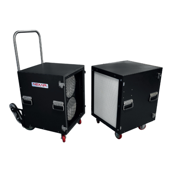 LTE NEXAIR 5.0 NSV-2500 Manuals