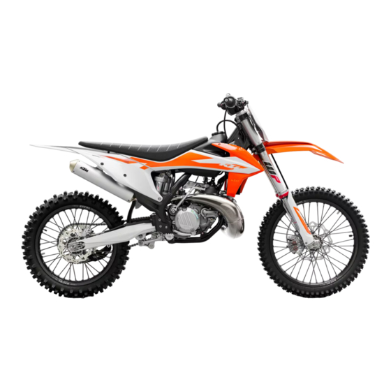 KTM 250 SX 2020 Owner's Manual
