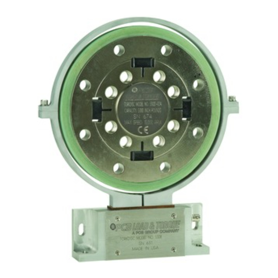 PCB Piezotronics TORKDISC 5308D-01A/012AC080AT Installation And Operating Manual