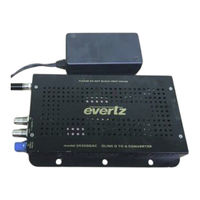 evertz 2430GDAC-MWP Instruction Manual