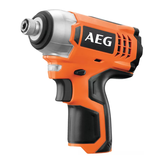 AEG 411680 Instructions Manual