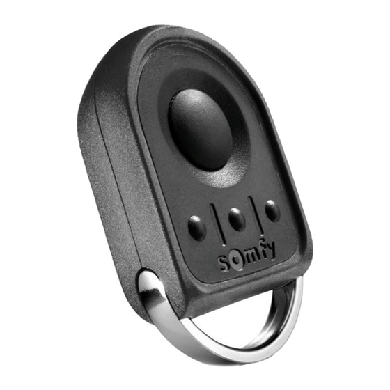 SOMFY KEYGO T4 PRO Programming Manual
