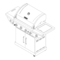 Grill Kenmore 720-0670 - Gas Grill With Side Use And Care Manual
