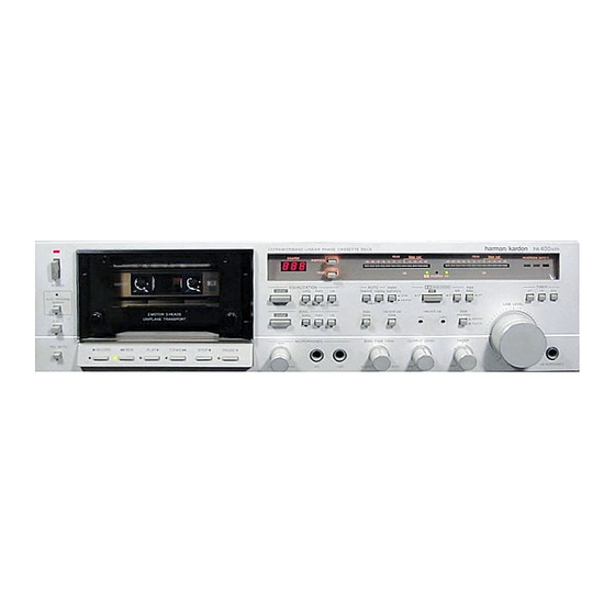 Harman Kardon HK400XM Owner's Manual