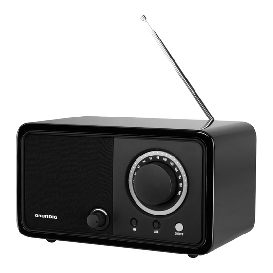 Grundig TR 1200 Manual