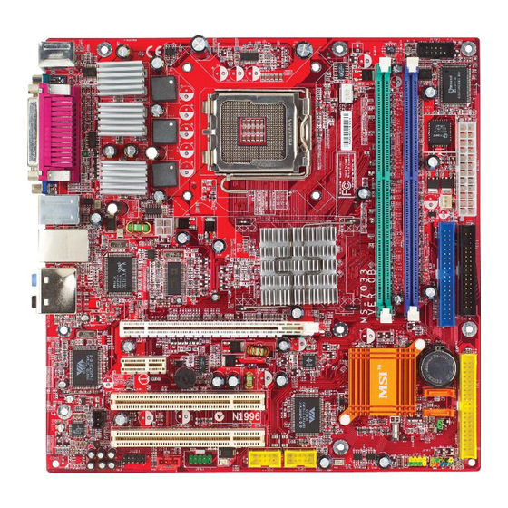 MSI 915PM User Manual
