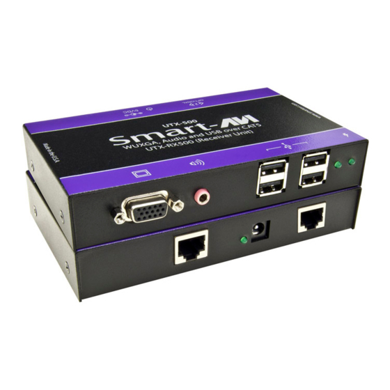 SMART-AVI UTX-500 Installation Manual