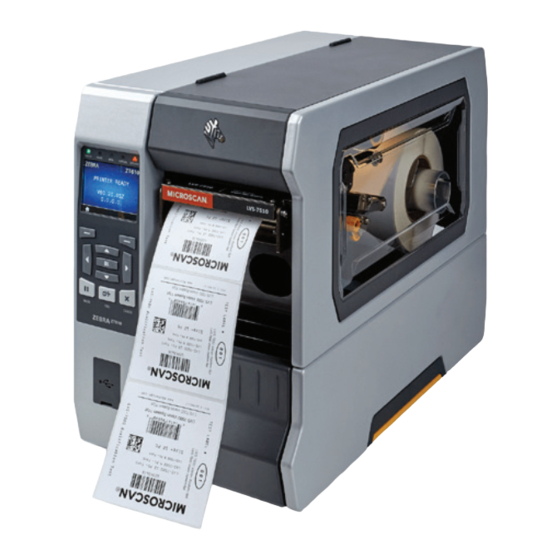 Microscan LVS 7510 Manuals