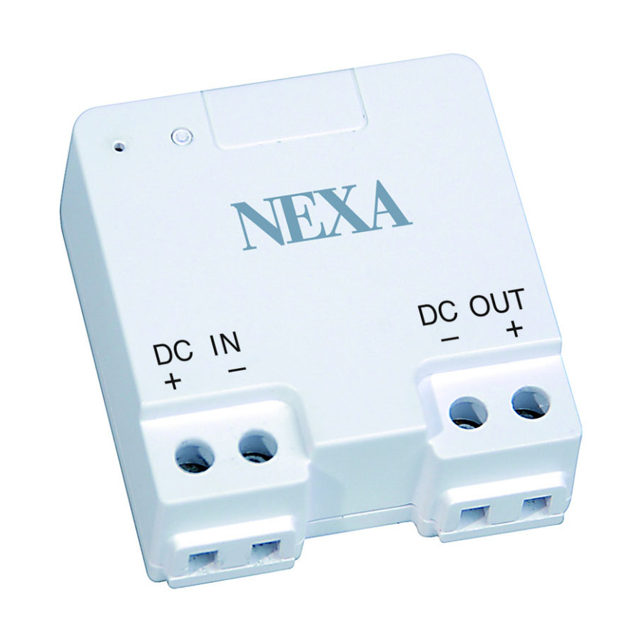 Nexa LDR-075 Quick Installation Manual
