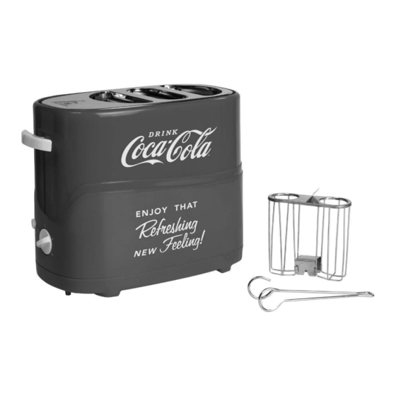 Nostalgia HDT600COKE Instructions And Recipes Manual