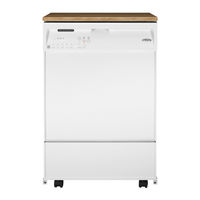 Whirlpool DP940PWSQ - 6 in. Console Portable Dishwasher Use And Care Manual
