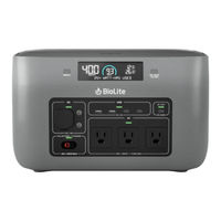 BioLite BaseCharge 1500 Instructional Manual