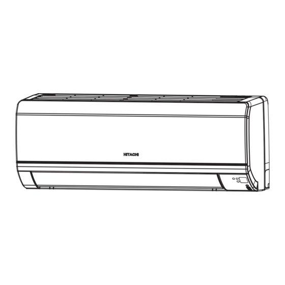 Hitachi RAS-E60YHA Operation Manual