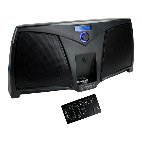 Kicker iKick iK501 Owner's Manual