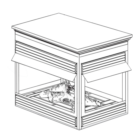 Napoleon GVF40P Installation And Operating Instructions Manual