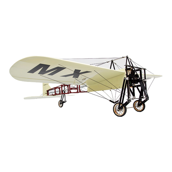 Maxford USA Bleriot XI Instruction Manual