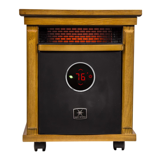 heater storm HS-1500-ILO User Manual