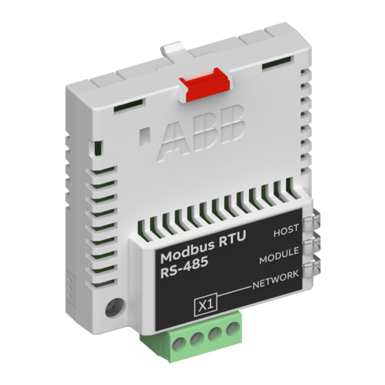 ABB FSCA-01 Quick Installation And Start-Up Manual
