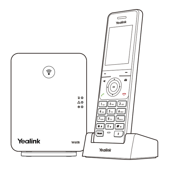 Yealink W60B Quick Start Manual