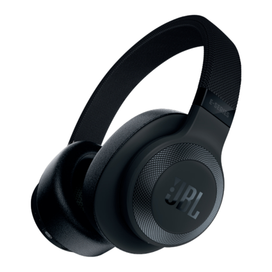 Harman JBL E65BTNC Quick Start Manual