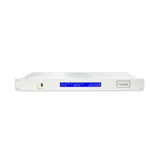 TimeTools T300 Hardware Installation Manual